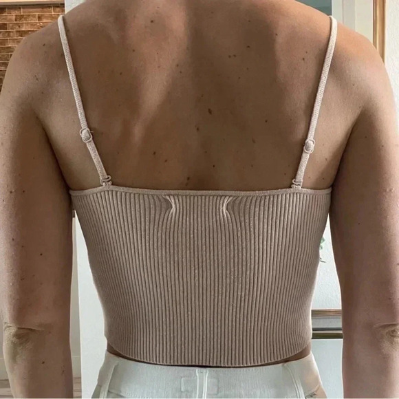 L.A. Hearts Lace-Up Crop Tank Top, Size One Size - Picture 10 of 10